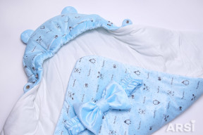 Одеяло-на-выписку-Мишка-ARSI-голубой-АРСИ-фото-4