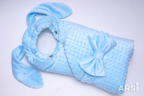 Одеяло-на-выписку-Зая-ARSI-голубой-АРСИ-фото-2